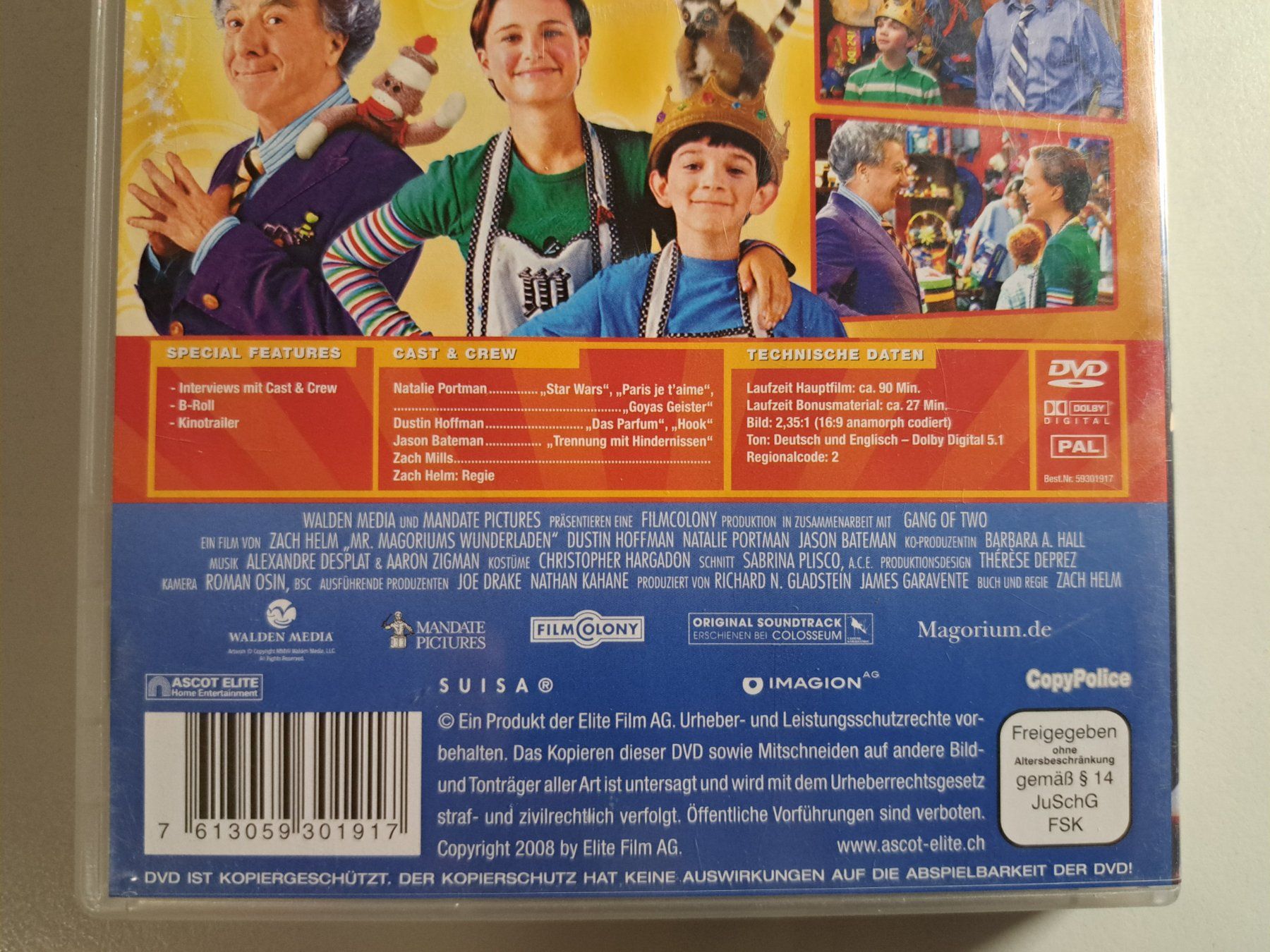 Alle DVDs: MR. MAGORIUMS WUNDERLADEN – Gebraucht aus Wichtrach von LuckyLuke69 3