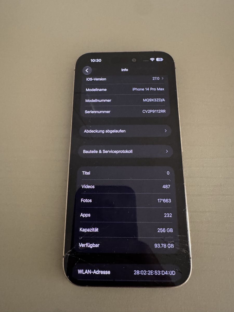 Apple Portables: iPhone 14 Pro Max 256 GB – D'occasion à Winterthur par red_9trx 4