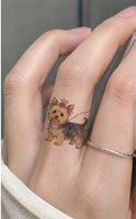 Temporäre Yorkshire Terrier Tattoos  – 7 Bögen – Neu