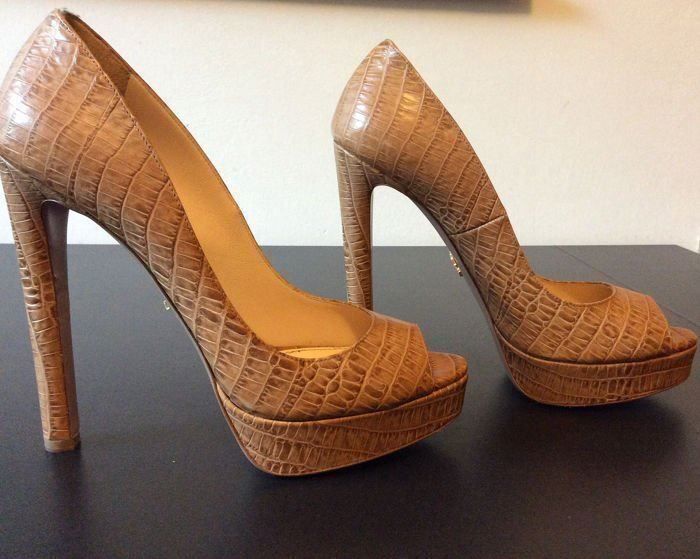 Scarpe da donna: Beige Prada Kalbsleder Pumps Gr. 40 – Nuovo (secondo la descrizione) da Lupfig venduto da Angel17 6