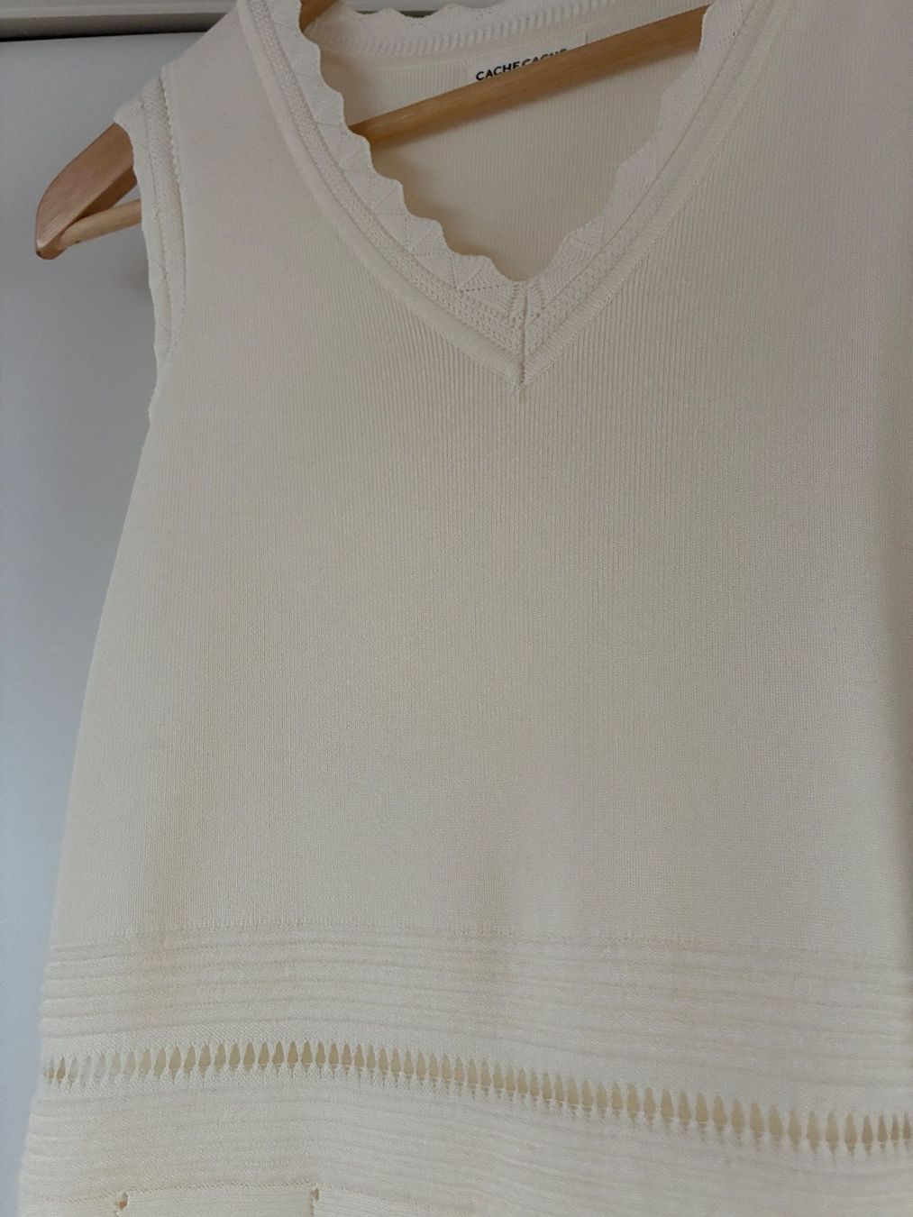 Vestiti: CACHE CACHE gr 34 Kleid Crème – Usato da Veyrier venduto da gnoom74 2