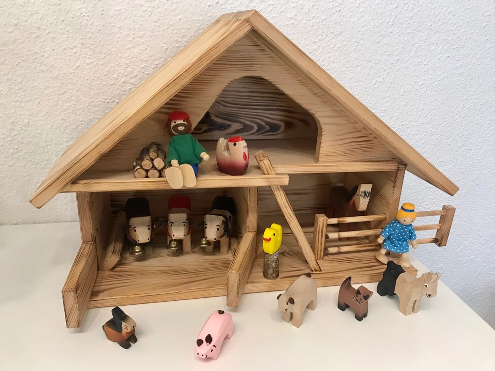 Faszinierend Bauernhof Aus Holz Fotos