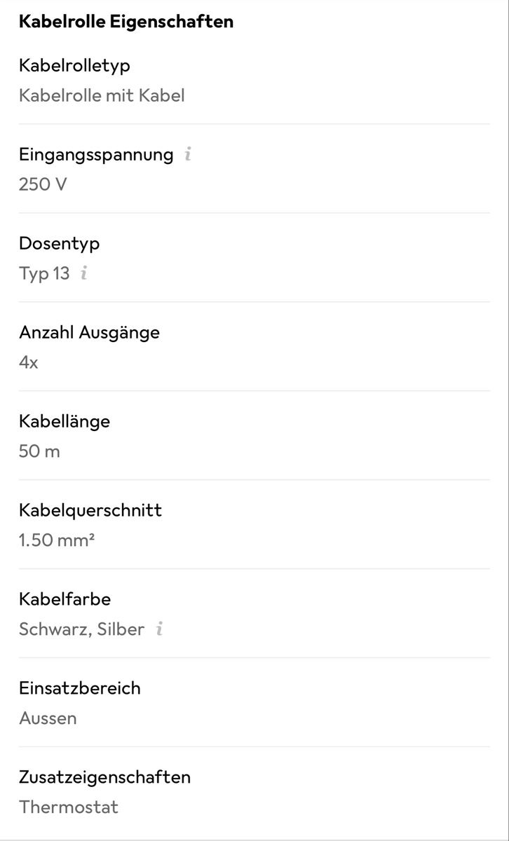 Cavi: Max Hauri Kabelrolle Stahl 50m 4xTyp13 – Nuovo e nell'imballaggio originale da Zürich venduto da Syossmen 4