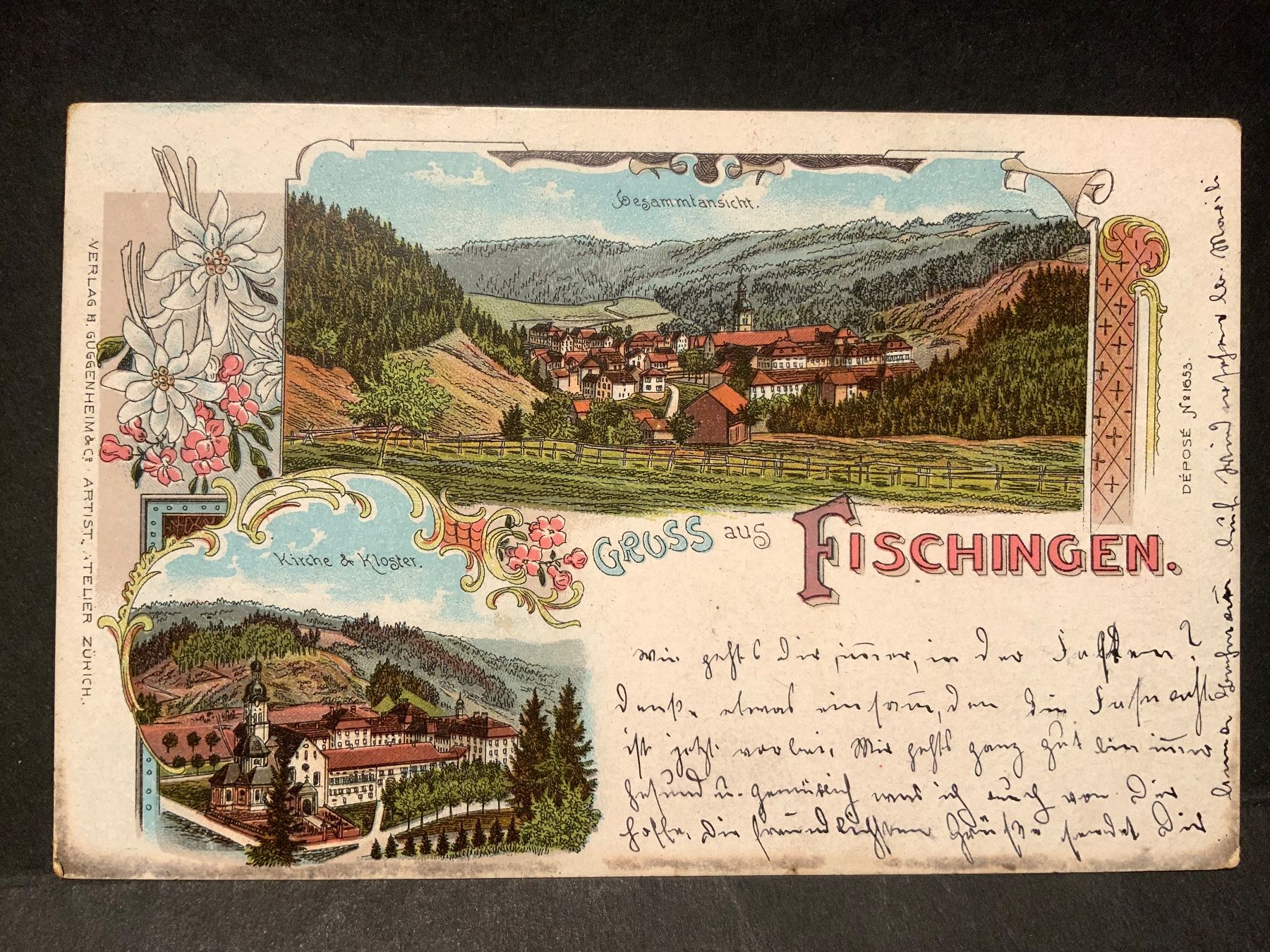 Cartoline postali: AK FISCHINGEN  1903 – Usato da Wila venduto da 7churfirsten