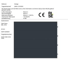 Neues Garagentor, Sektionaltor, isoliert, RAL 7016, 240x2150