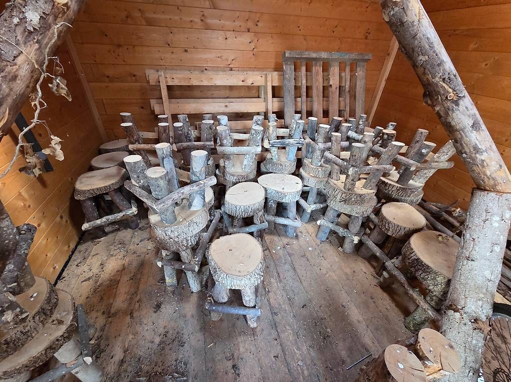 Sgabelli: Holzhocker – Usato da Wallbach venduto da dieti92 1