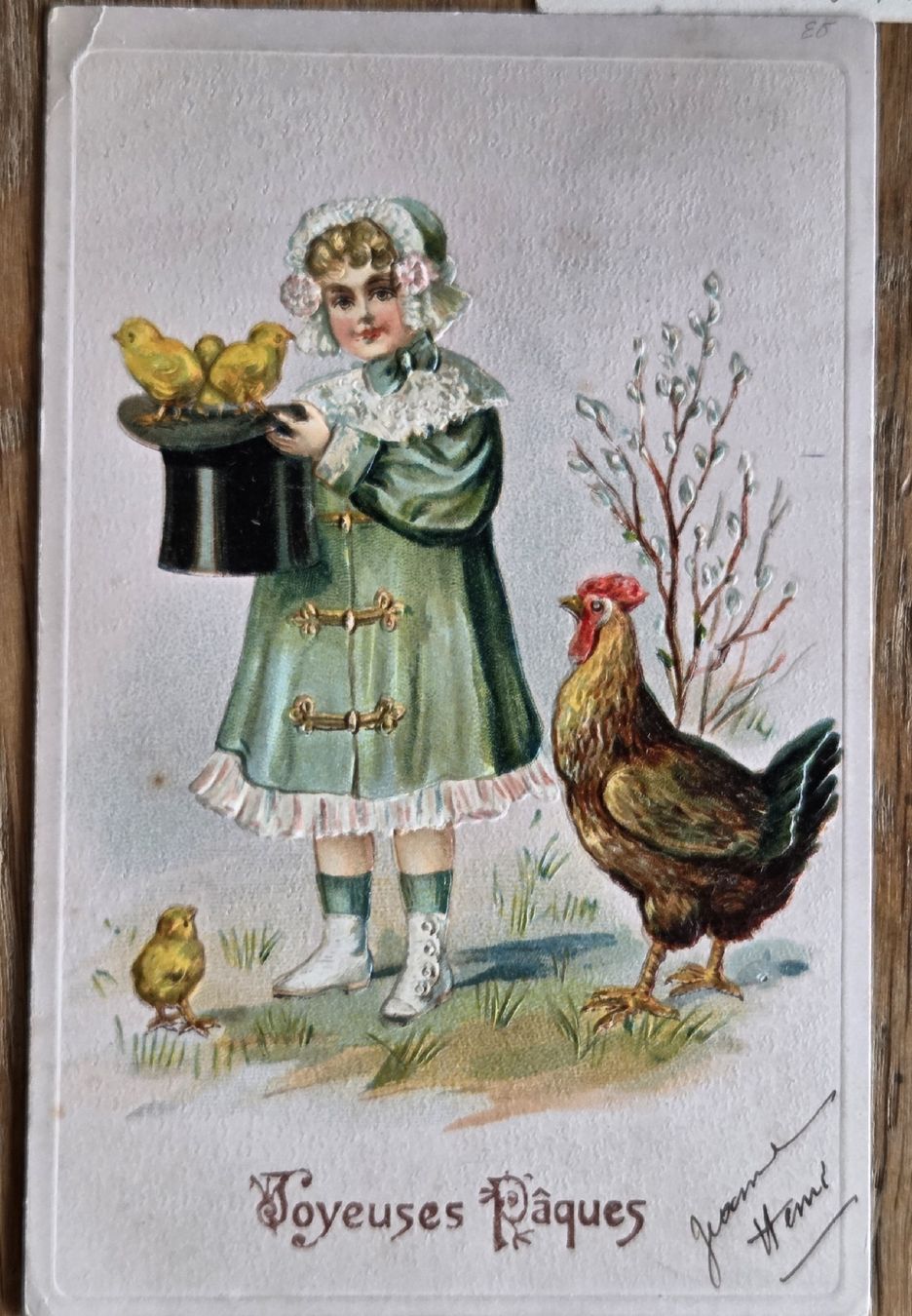 Cartes postales: 5 Antike Osterkarten.. – D'occasion à Stans par Ducati16 3