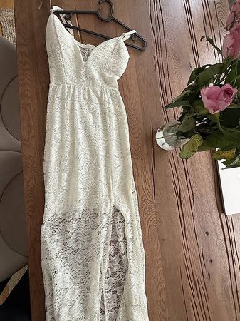 Robe, robe d'ete, marriage, robe blanc 