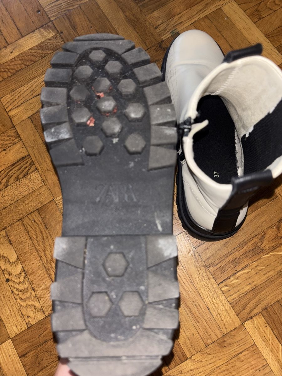 Zara Scarpe da donna: Bottines ZARA blanc cassé – Nuovo (secondo la descrizione) da Chêne-Bougeries venduto da sor_9rzp 4