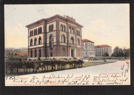 #Zofingen , Museum und Schulhaus , gel. 1905