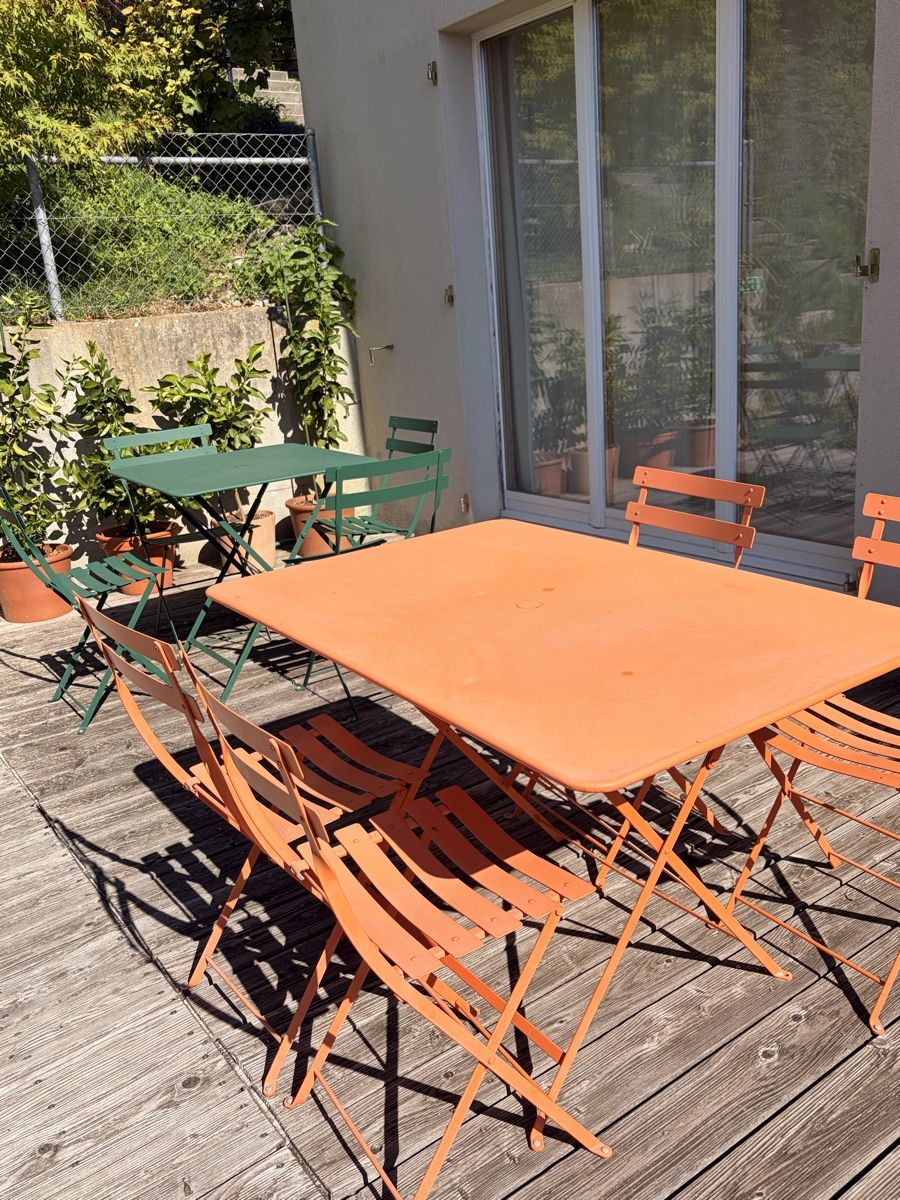 Fermob Set di tavolo e panche: FERMOB Bistro Gartenmöbel – Usato da Evilard venduto da tamino_biel 8