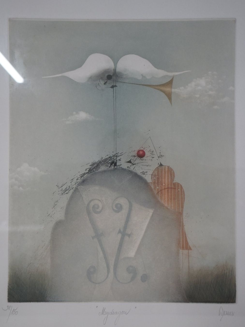 Grafiken & Lithographien: Josef Werner - Mydragon - Original Kunst 38 / 150 – Gebraucht aus Volketswil von brockipfannenstil 3
