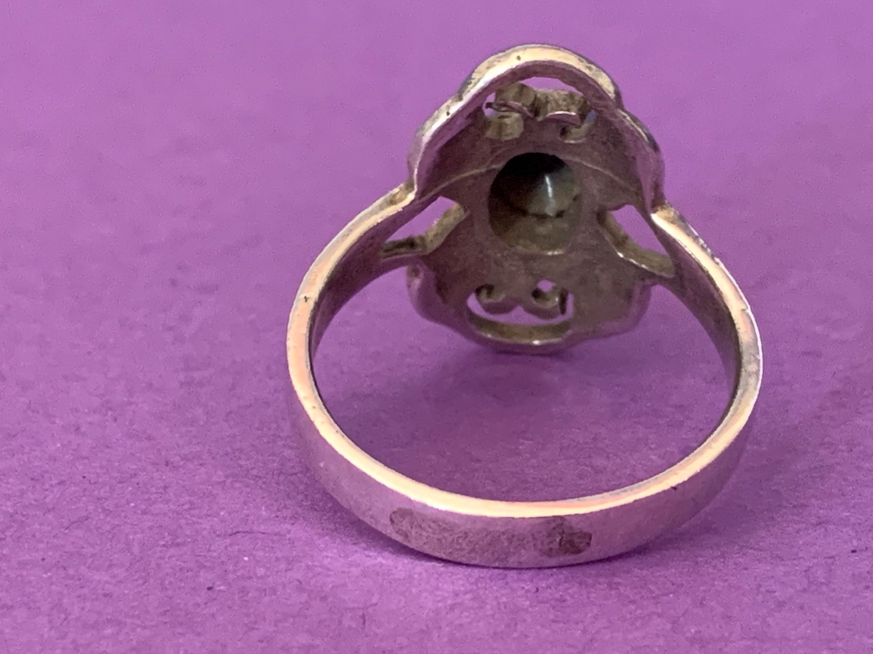 Anelli: Silberring ONYX-PYRIT (58) – Usato da Dittingen venduto da Bellevista 8