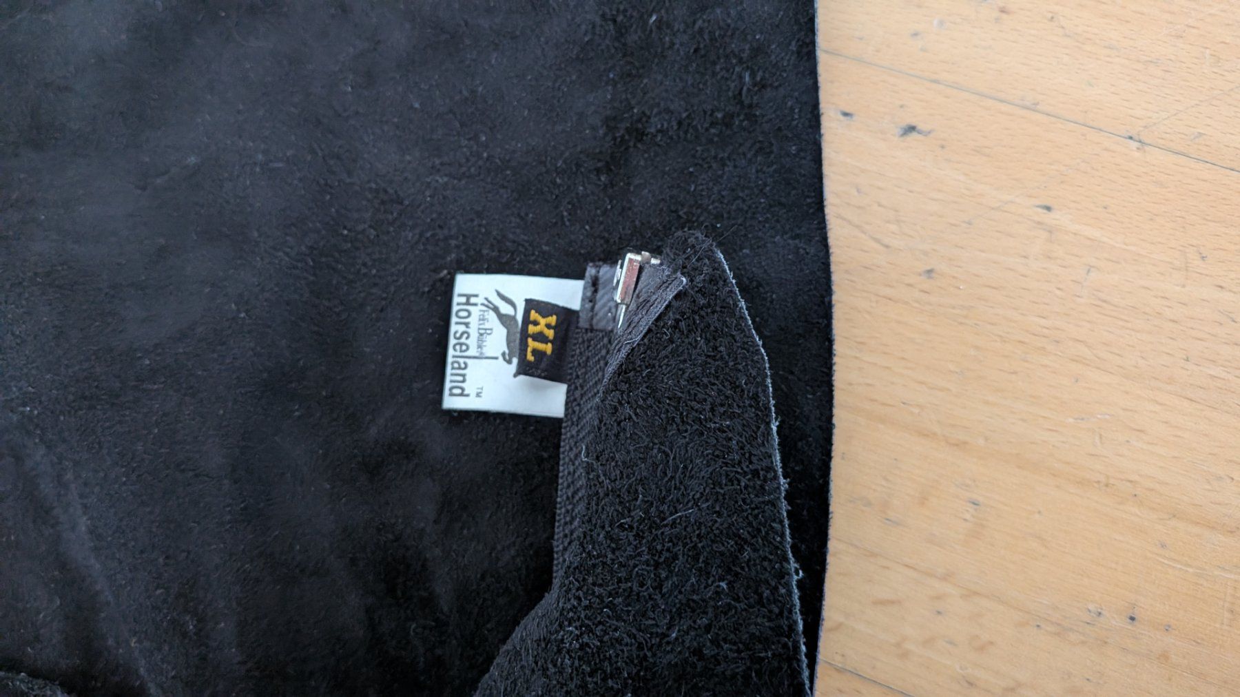 Felix Bühler Pantaloni: Reithosen-Chaps Gr. XL, Schwarz – Usato da Ostermundigen venduto da mizuth 1