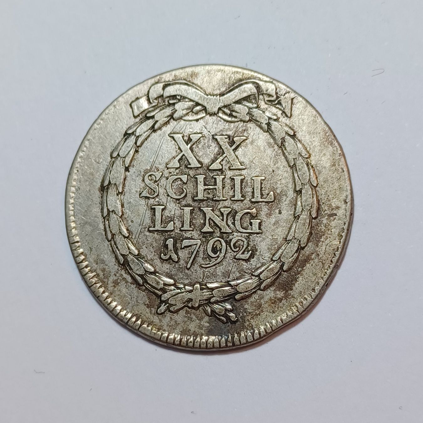 Tutti le monete: 20 Schilling 1792 Zürich – Usato da Pfäffikon ZH venduto da Schweizer_Muenzen