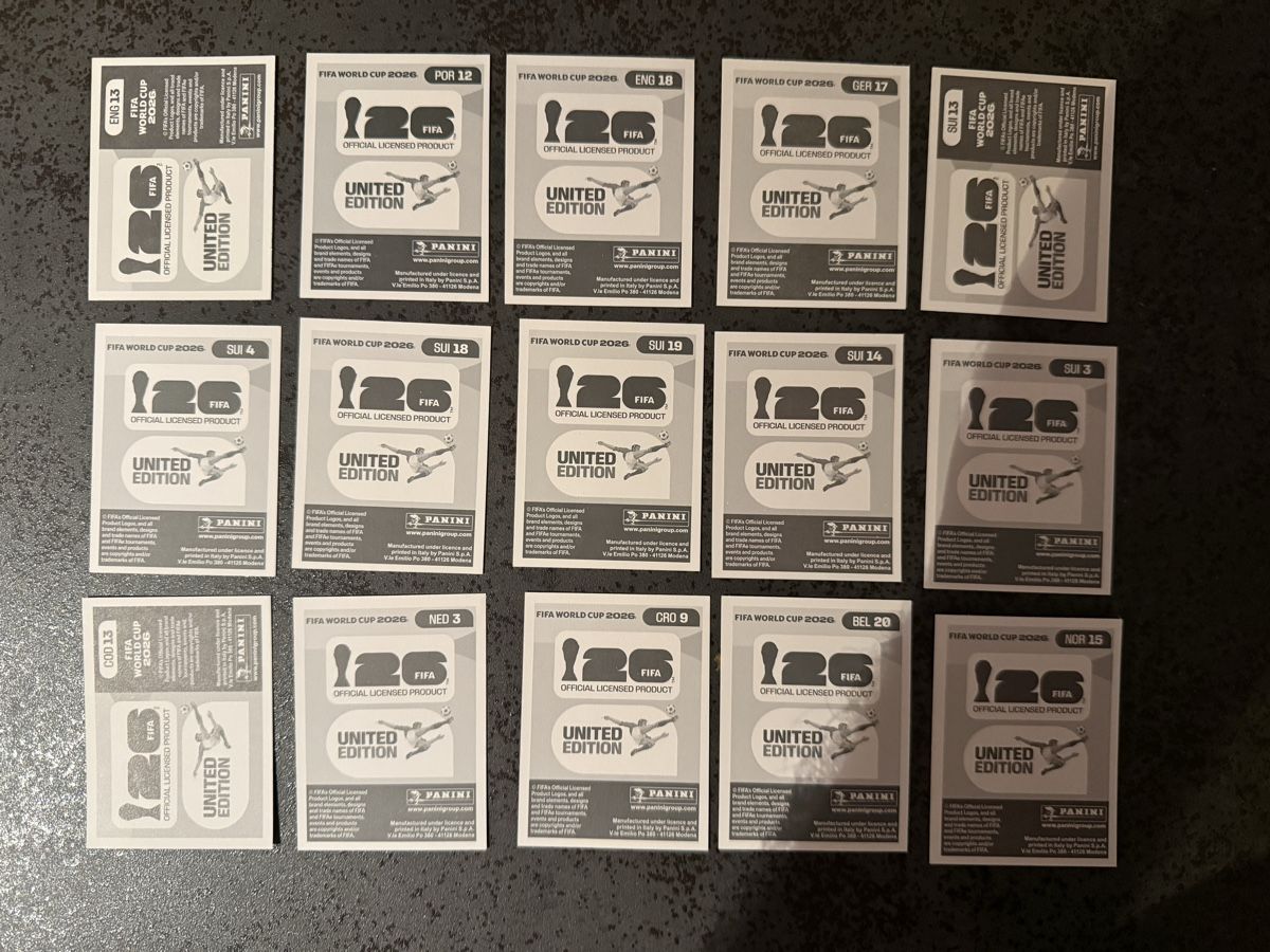 Panini Sammelbilder & Trading cards: Panini WM 2026 Diverse Sticker – Neu (gemäss Beschreibung) aus Hindelbank von _fabiian_ 1