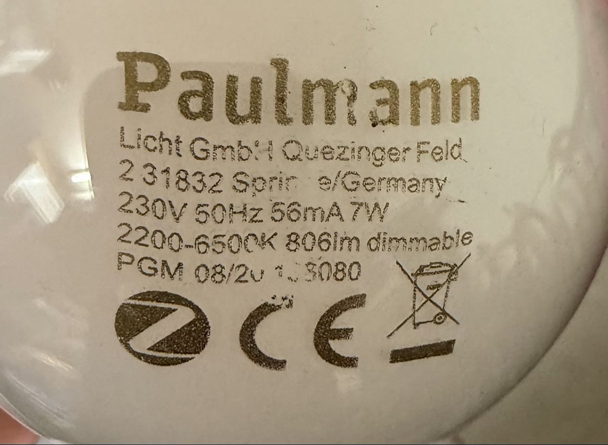 Paulmann Lampade: Paulmann LED Leuchten Zigbee dimmbar, neuwertig – Nuovo (secondo la descrizione) da Wolfhausen venduto da HelloSun03 4