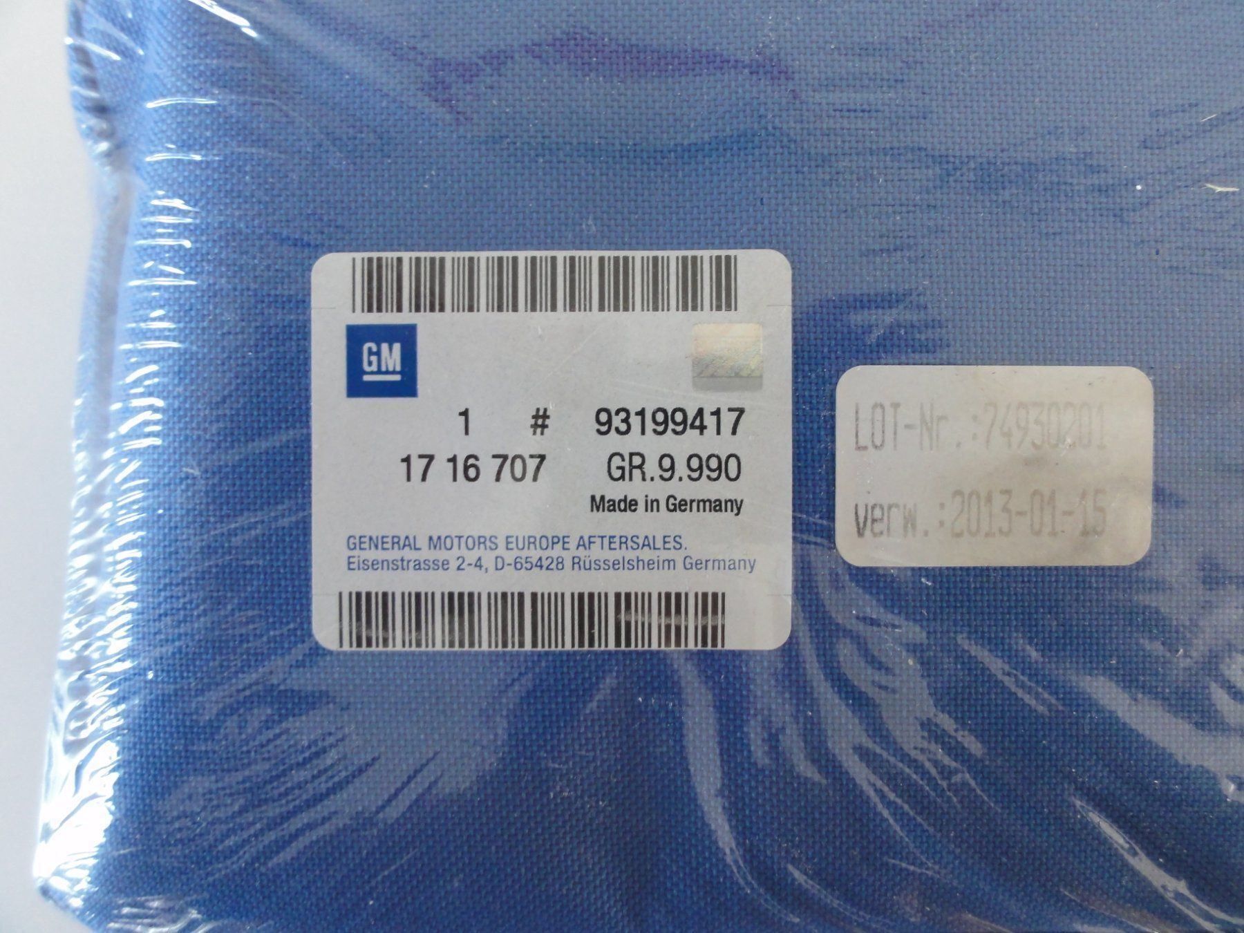 Kit di pronto soccorso: Verbandstasche Original GM – Nuovo e nell'imballaggio originale da Schenkon venduto da Movieplanet 1