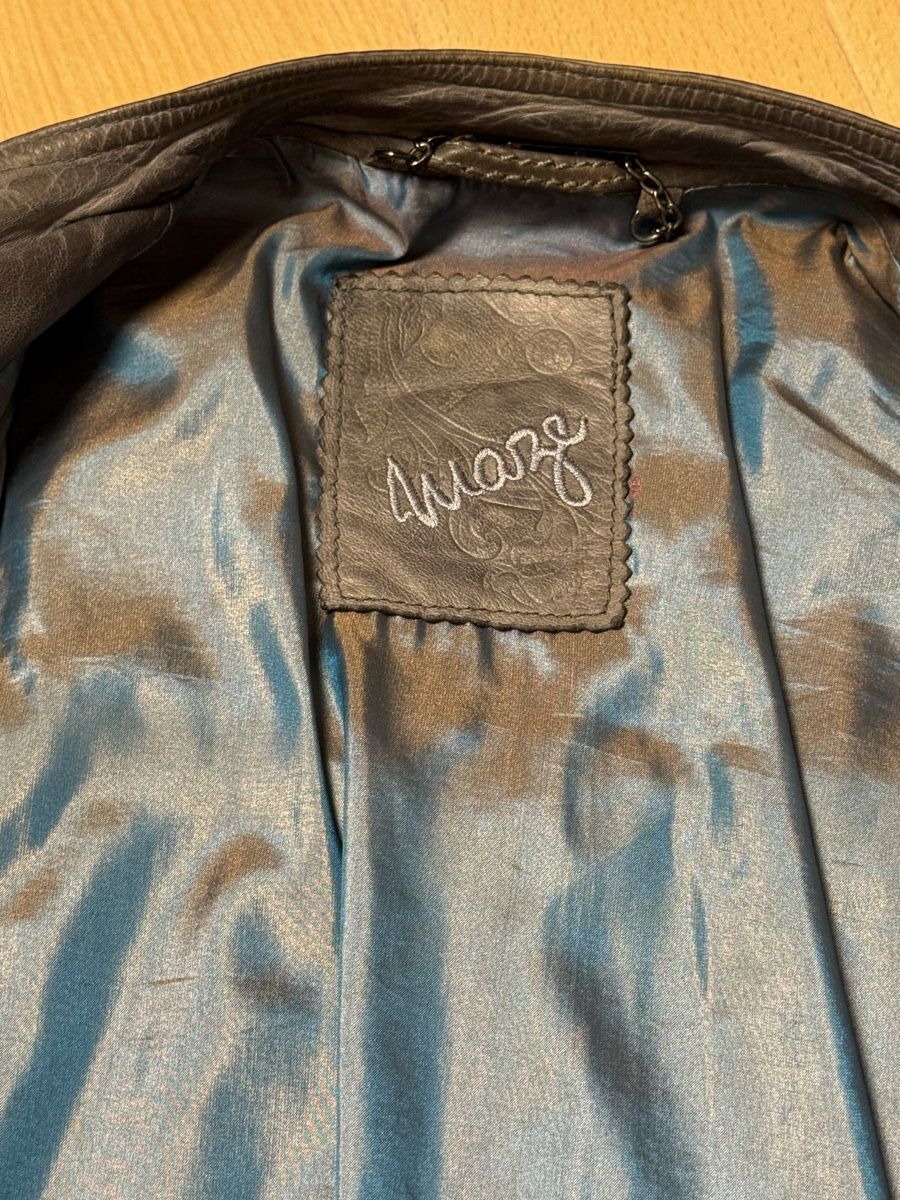 Giacche: Lederjacke, Vintage Style grau, Grösse M – Usato da Muri b. Bern venduto da mymare 3