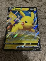 Pikachu V - Top Zustand! - Pokémon Karte - XXL Grösse