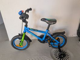 Kinderfahrrad mit Stützrädern bis 5 Jahre - guter Zustand &