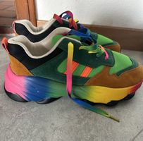 Farbige Sneakers kaum gebraucht Größe 39