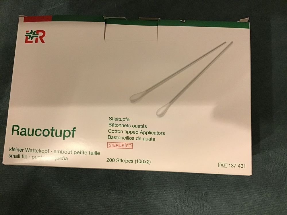 Wattetupfer Extra Lang – 100 Stück, Ca. 15 Cm, Mit Holzgriff & Natürlicher Baumwolle – Für Basteln, Make-up & Reinigung