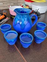 Pichet à vin avec 6 verres