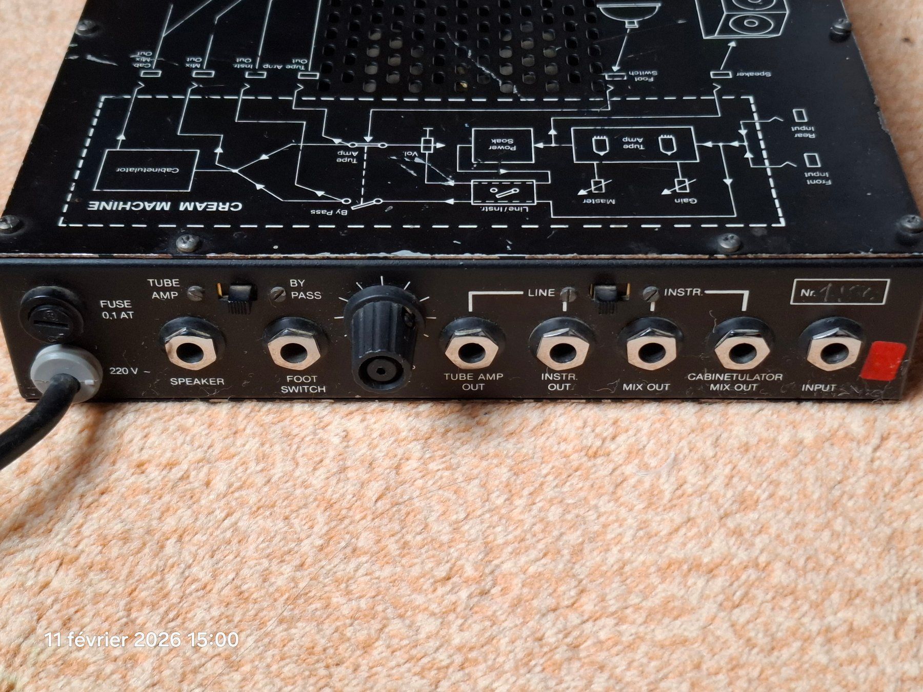 Strumenti musicali: Hughes & Kettner Cream Machine – Usato da Yverdon-les-Bains venduto da Dan00 1