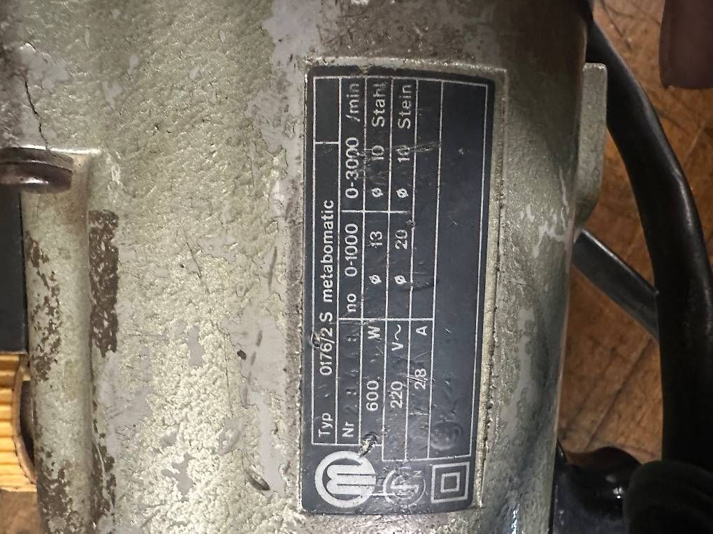 Trapani: Metabo Handbohrmaschine  – Usato da Aathal-Seegräben venduto da rom_cg7q 2