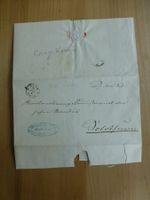 Militär,Bern/Thun 13.Aug. 1856, Canton Bern Kriegscommissair