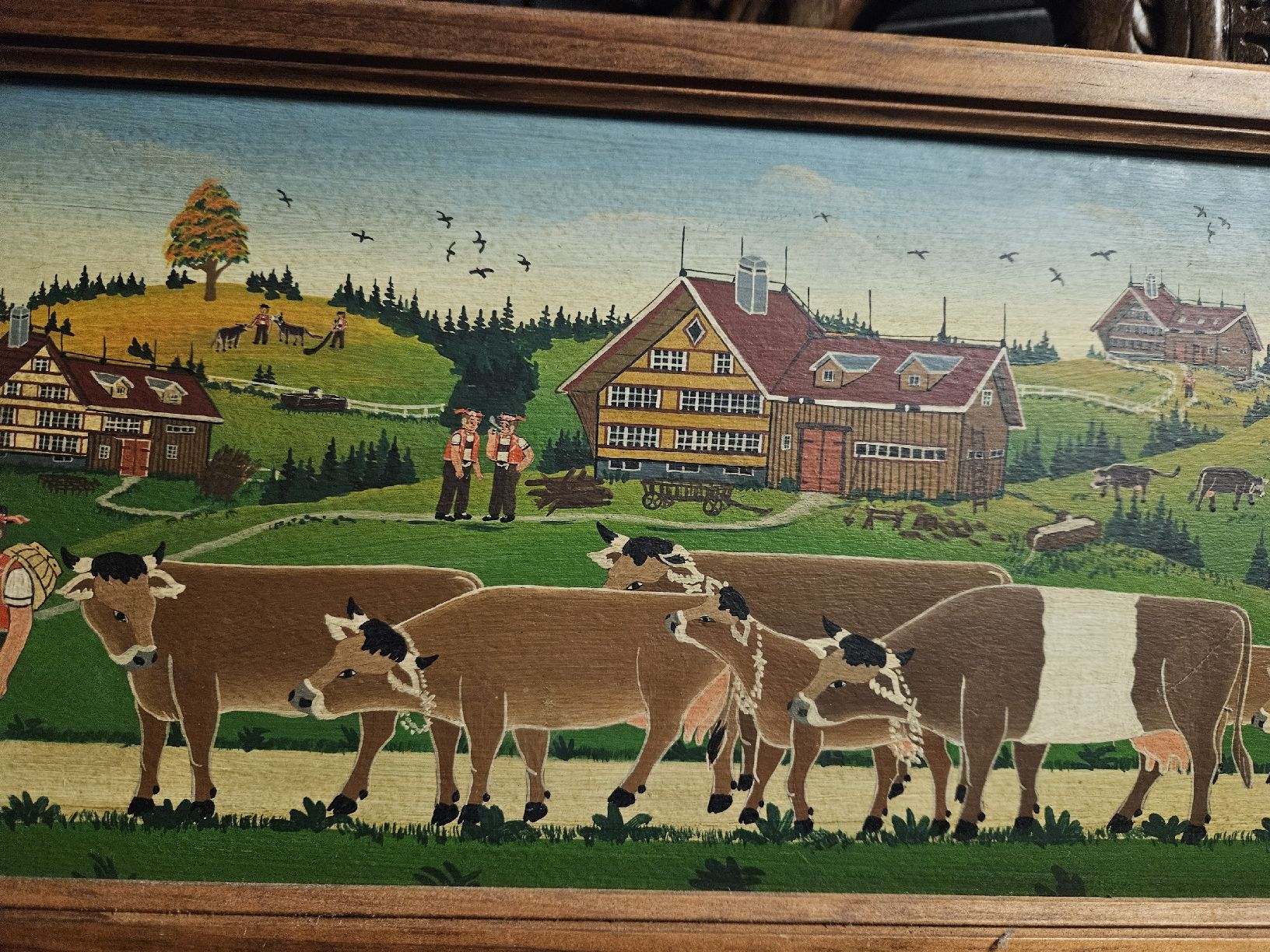 Tableaux: gemälde appenzell – D'occasion à Schwellbrunn par Omega-alpha 2
