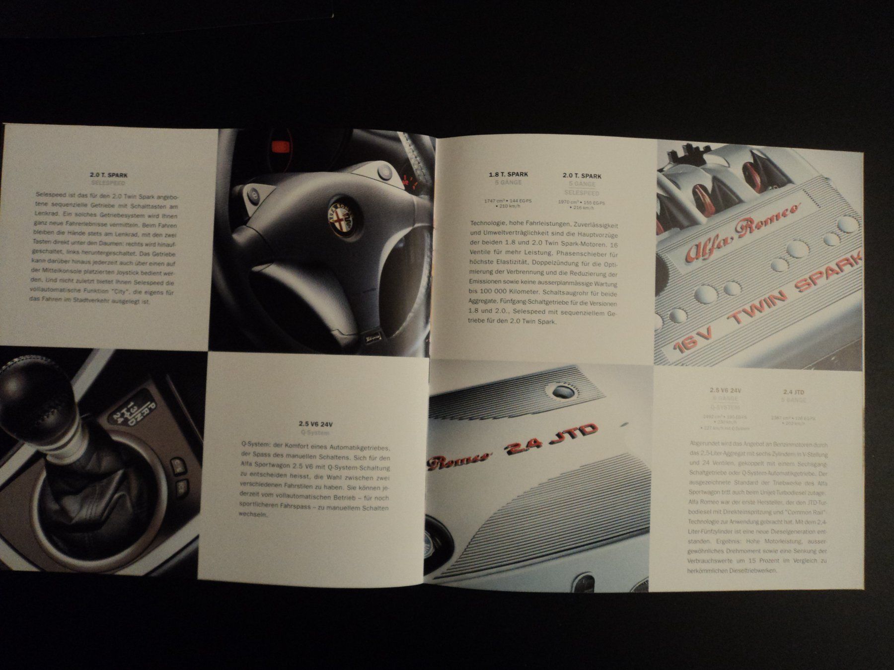 Alfa Romeo Dokumente: Prospekt Alfa Romeo Sportwagon 2000 – Gebraucht aus Schwarzenburg von modelCARama 4