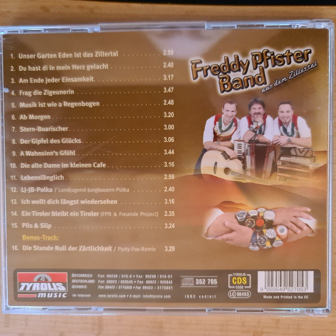 CD: Freddy Pfister Band Schweizer Schlager – Usato da Dintikon venduto da Vexi 1