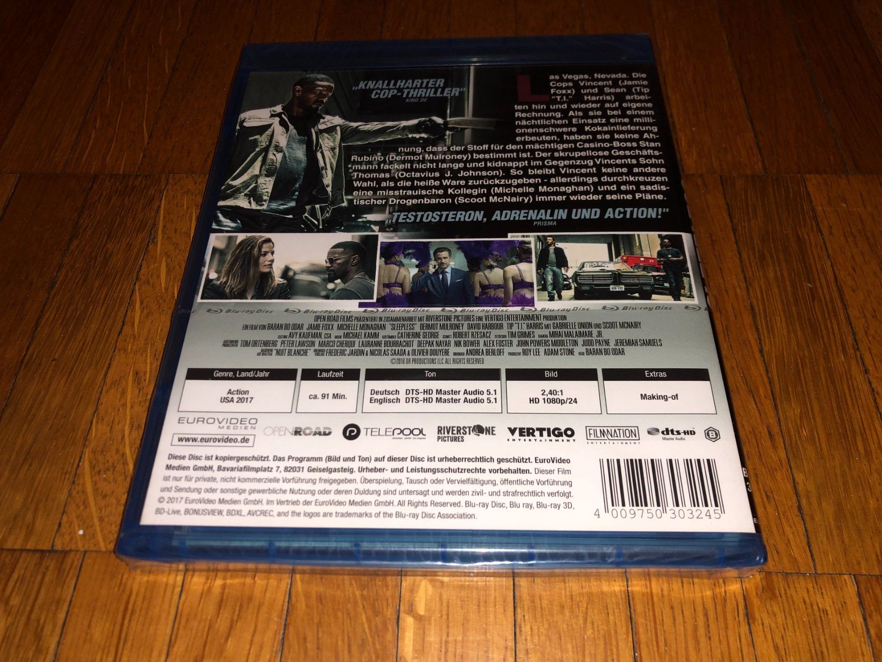 Alle DVDs: Sleepless - BLU-RAY - UNCUT – Neu und originalverpackt aus Basel von havsok 1