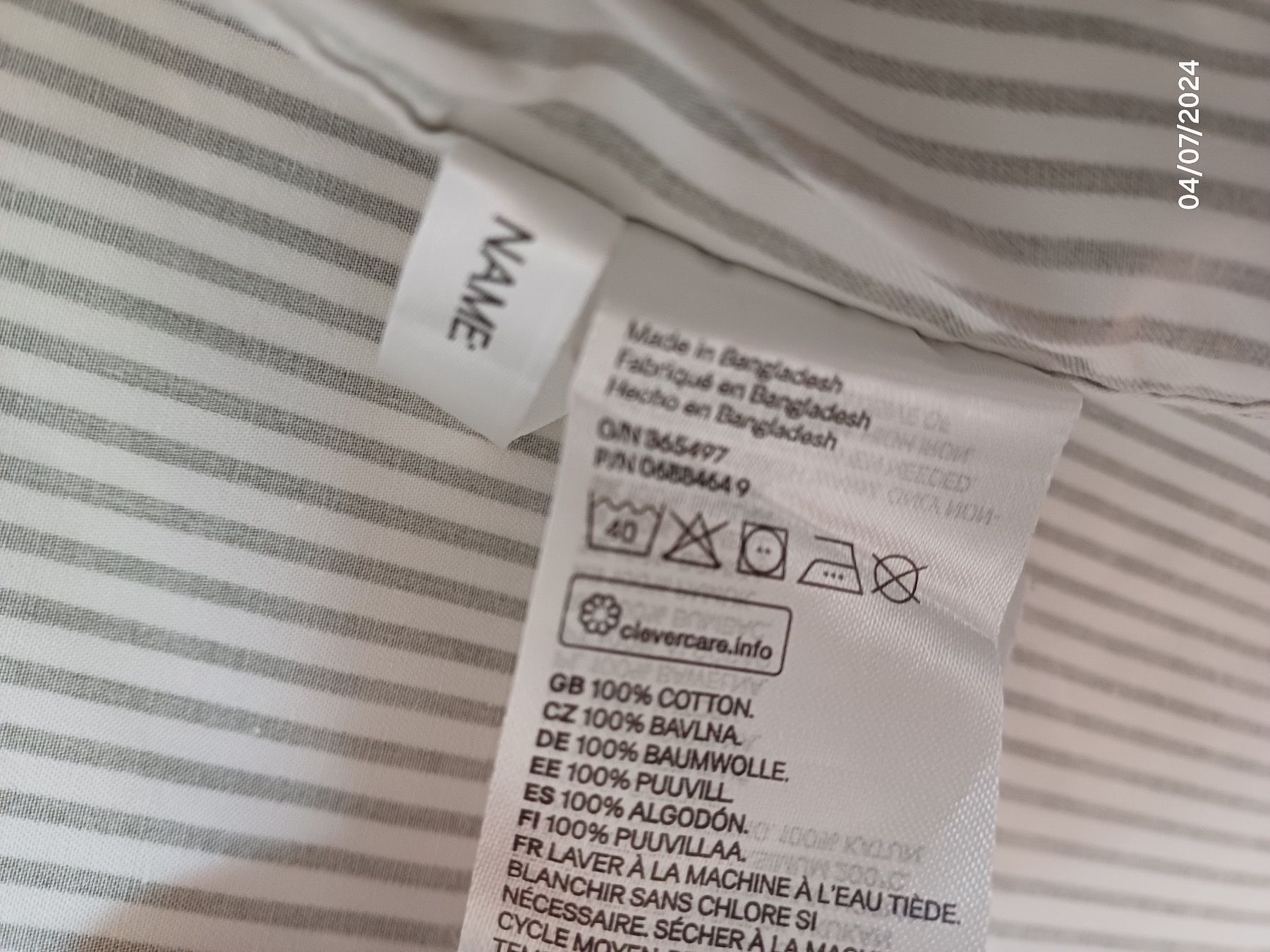 H&M Camicie, T-shirt & Polo: Hemd  - Marke: H&M -  Grösse: 158 cm – Usato da Würenlos venduto da Abracadabra26 3
