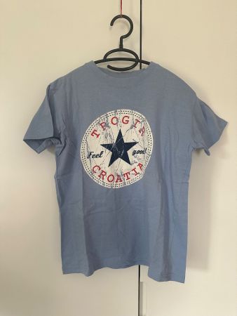 Cooles T-Shirt Kroatien Trogir, hellblau, Grösse 152/158