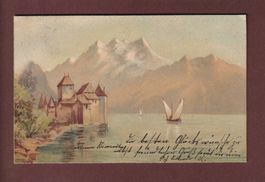 Château de CHILLON - Dents du Midi - 1903