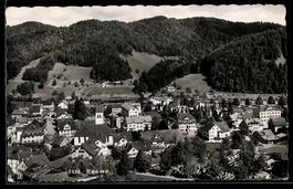 AK Bauma, Teilansicht mit Kirche, 1958