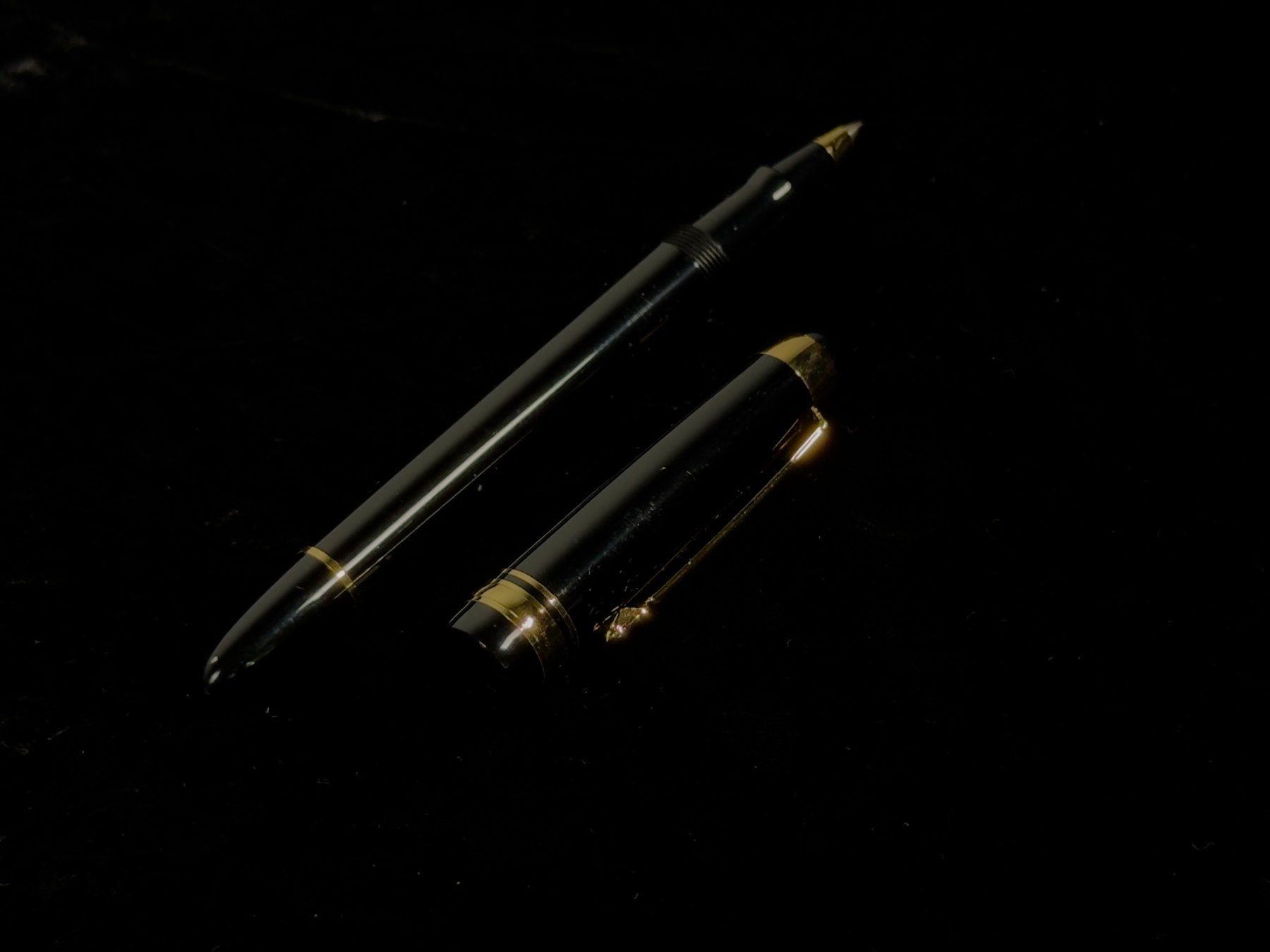 Montblanc Penna & Evidenziatori: Alter Montblanc Rollerball – Usato da Zürich venduto da Hedwig-steig 5