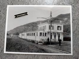 Station Bioggio mit Personenzug - Tessin - Foto