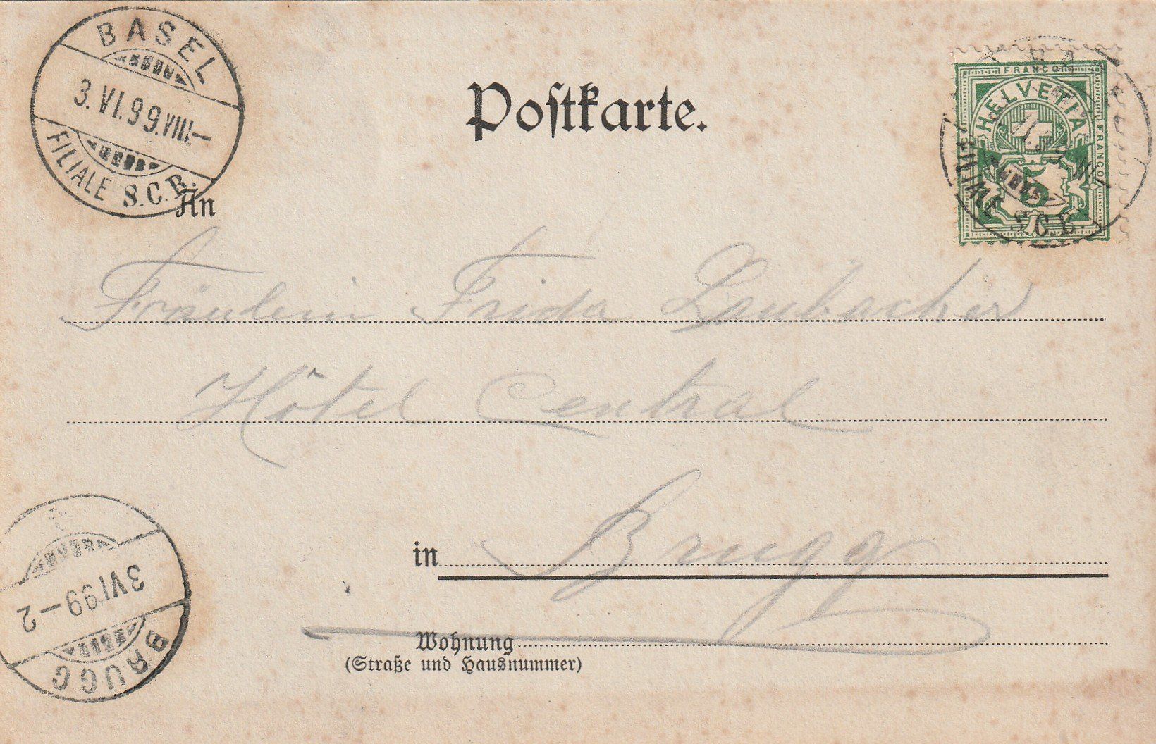 Ansichtskarten: Echtfotokarte Zürich mit Rösslitram – Gebraucht aus Rorschacherberg von fratovi2 1