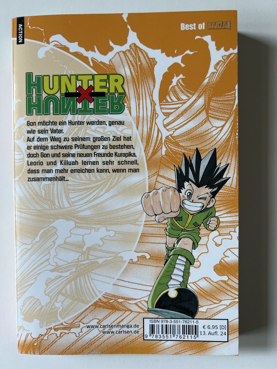 Fumetti: Hunter X Hunter Band 1  – Usato da Luzern venduto da nochnichtaltpapier 1