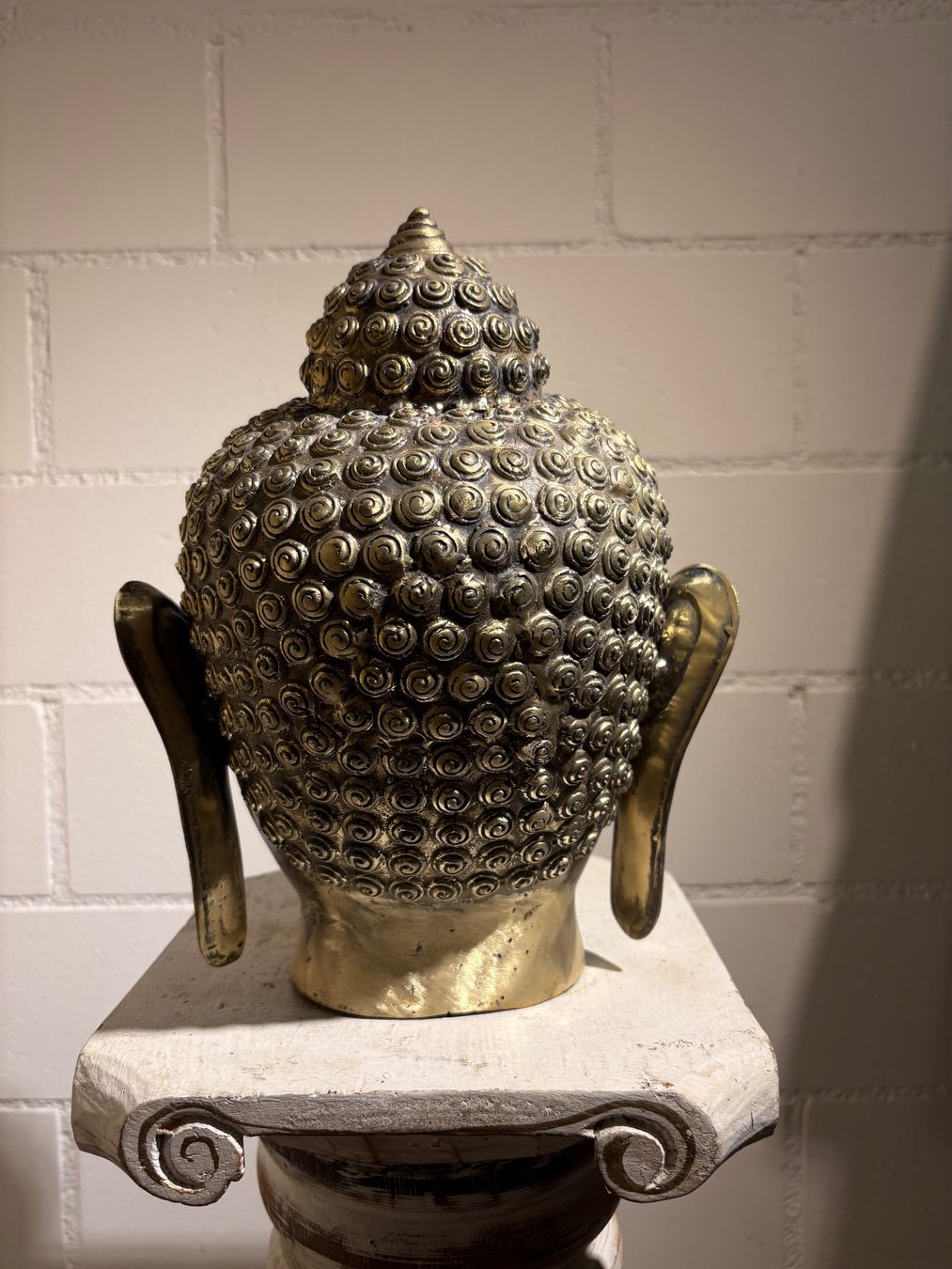 Sculture & Statue: Buddha Kopf 26 cm Messing – Usato da Lenggenwil venduto da Unique_ 3