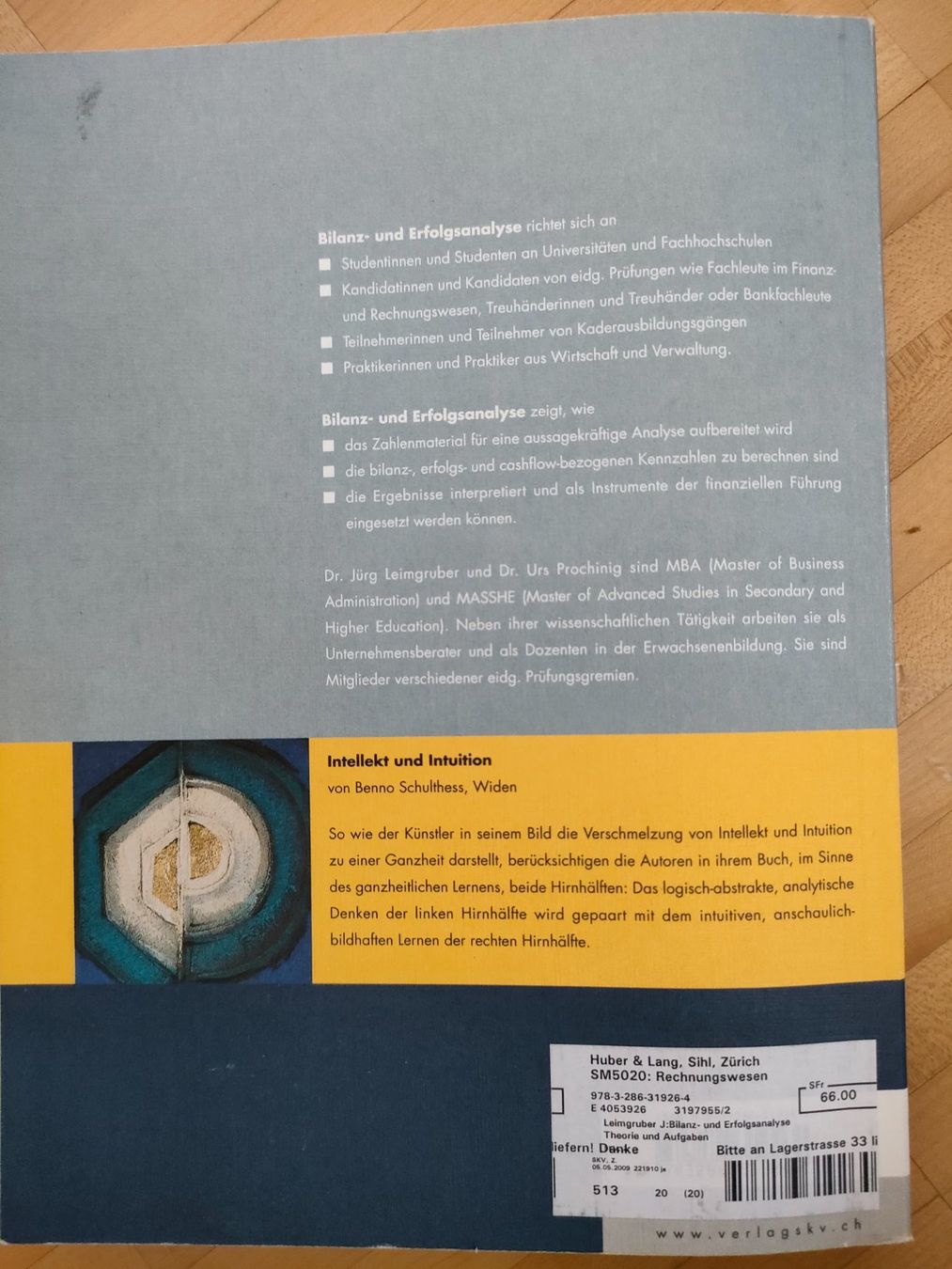 Libri: Buch: Bilanz- und Erfolgsanalyse – Usato da Wiesendangen venduto da s_er 1