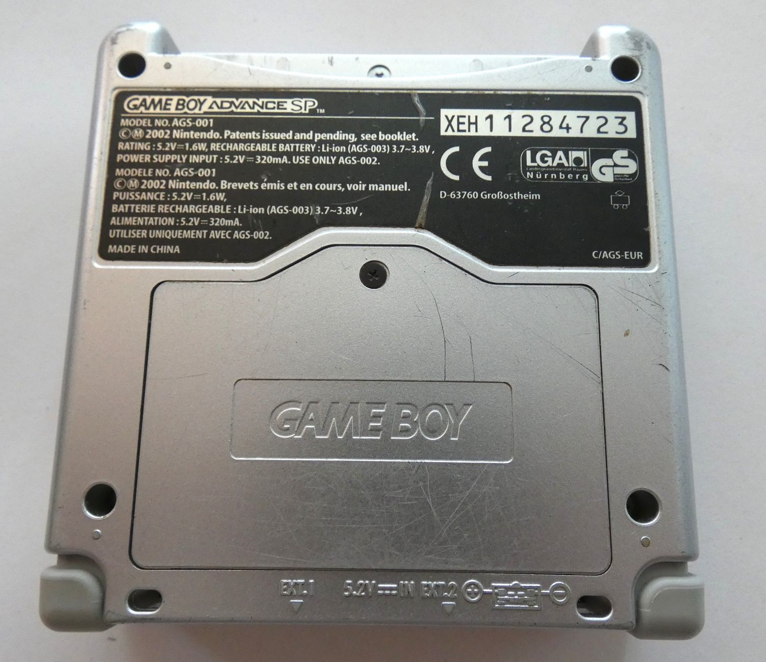 Nintendo Console: Gameboy SP Konsole + Netzgerät – Usato da La Sarraz venduto da classicworldcoins 2