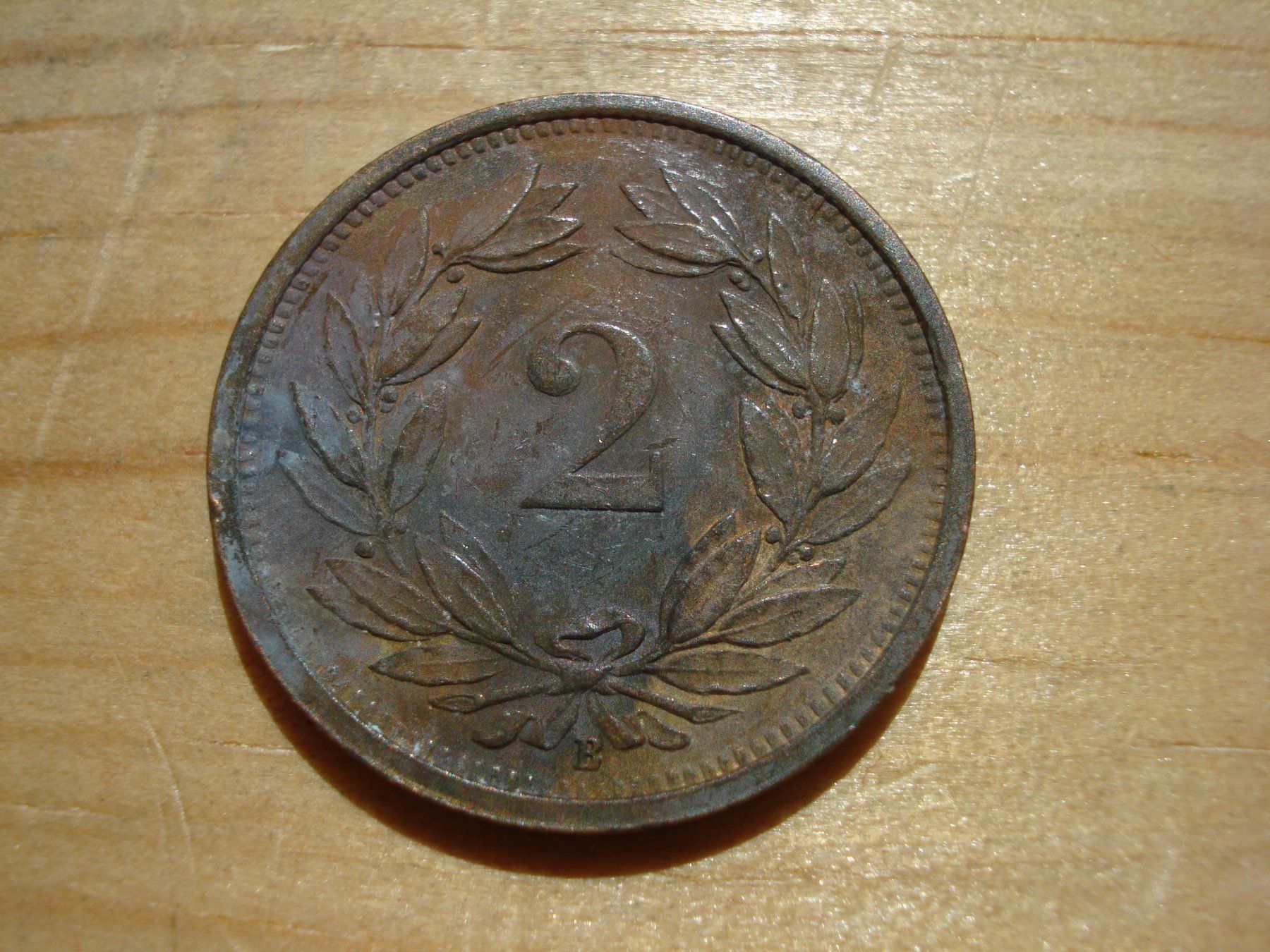 Alle Münzen: (N2) 2 Rappen 1936 – Gebraucht aus Erlach von Net-Coins 1