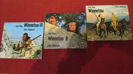 Filmbildbücher WINNETOU 1-3 wie NEU