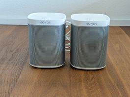 Sonos Play:1 Lautsprecher Paar weiss guter Zustand