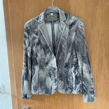 Marc Cain Jacke Blazer feiner Cordsamt Gr. N 2 / Gr. 36